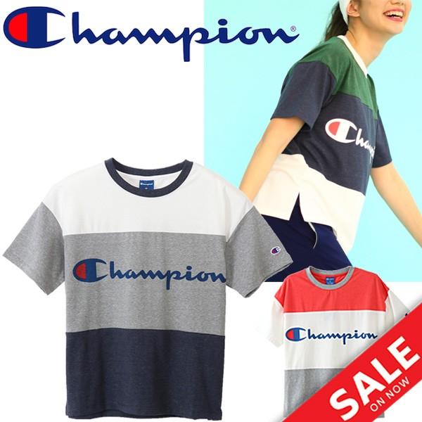 Tシャツ 半袖 レディース Champion アクティブスタイル チャンピオン 女性 スポーティ カジュアル ロゴ アメカジ カットソー トップス 半袖 シャツ Cw Ms326 Apworld 通販 Paypayモール