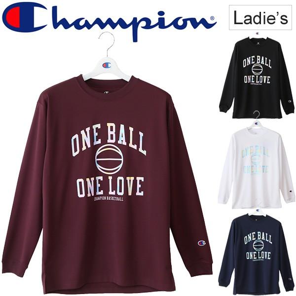 Tシャツ 長袖 バスケットボール レディース チャンピオン Champion E Motion スポーツウェア プラクティスシャツ 女性 バスケ プラシャツ トップス Cw Nb415 Cw Nb415 Apworld 通販 Yahoo ショッピング
