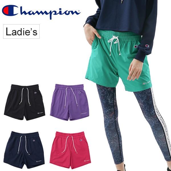 ショートパンツ ハーフパンツ レディース チャンピオン Champion アクティブスタイル スポーツウェア トレーニング フィットネス 女性 ボトムス Cw Ps502 Cw Ps502 Apworld 通販 Yahoo ショッピング
