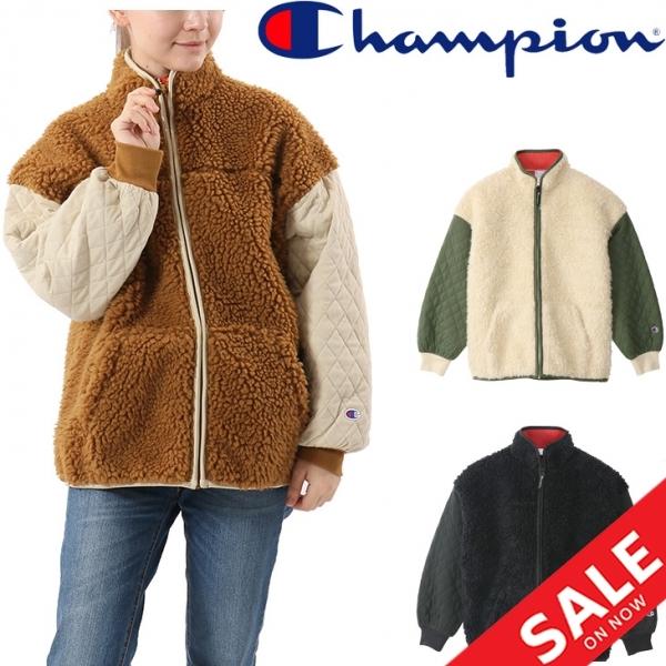 ボア フリース ジャケット レディース アウター チャンピオン Champion スポーティ カジュアル 保温 女性 上着 Cw S611 ギフト不可 Apworld 通販 Paypayモール