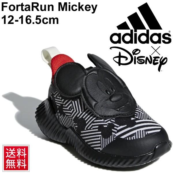 キッズ ベビー シューズ スニーカー アディダス Adidas Disney Fortarun ミッキー Ac I 子供靴 2e相当 キャラクター ディズニー ブラック Disneyfortarun Apworld 通販 Paypayモール