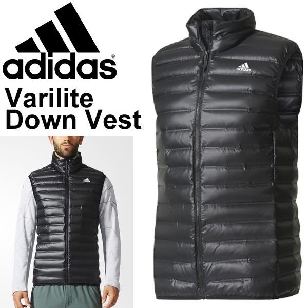 ダウンベスト メンズ アディダス Adidas Varilite ライトダウン ベスト 男性用 アウトドアウェア 袖なし Bs1563 ブラック Dkq78 Apworld 通販 Paypayモール