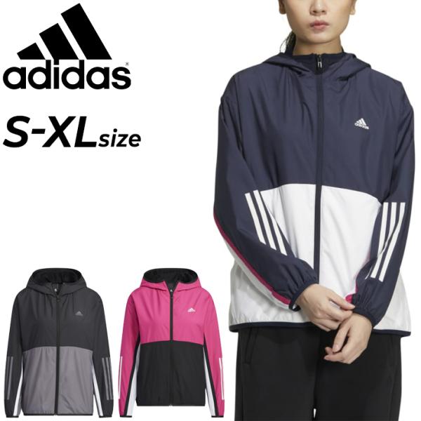 adidas ウインドブレーカー レディース ジャケット アディダス