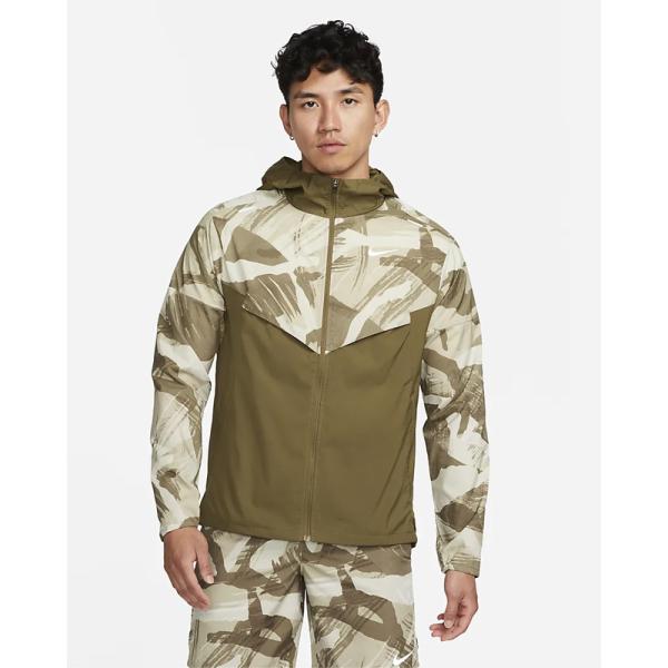 ナイキ ランニング ジム ジャケット メンズ ウィンドブレーカー ウインドブレーカー/NIKE レペル ウィンドランナー/スポーツウェア アウター カモ柄 /DV5200-242