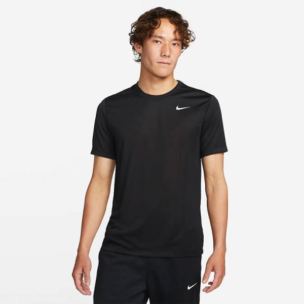 半袖 Tシャツ メンズ ナイキ NIKE Dri-FIT/スポーツウェア トレーニング フィットネス ランニング ジョギング ジム/男性 速乾 ブラック 黒 トップス /DX0990-010