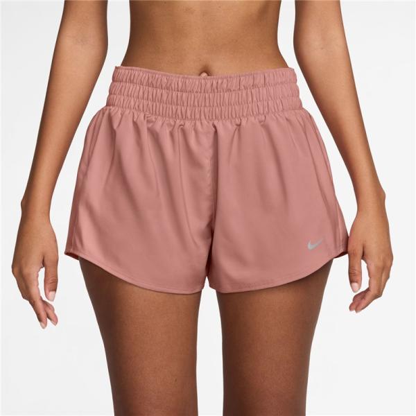 ナイキ ショートパンツ レディース NIKE WMNS Dri-FIT ワン ミッドライズ インナー付き ウーブンパンツ｜速乾 トレーニング ランニング ジム /DX6011-685