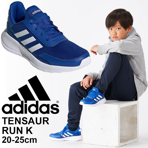スニーカー キッズ シューズ ジュニア 男の子 女の子 子供靴 アディダス Adidas テンソーラン Tensaur Run K ひも靴 スポーティ カジュアル Gvi33 くつ Eg4125 Apworld 通販 Paypayモール