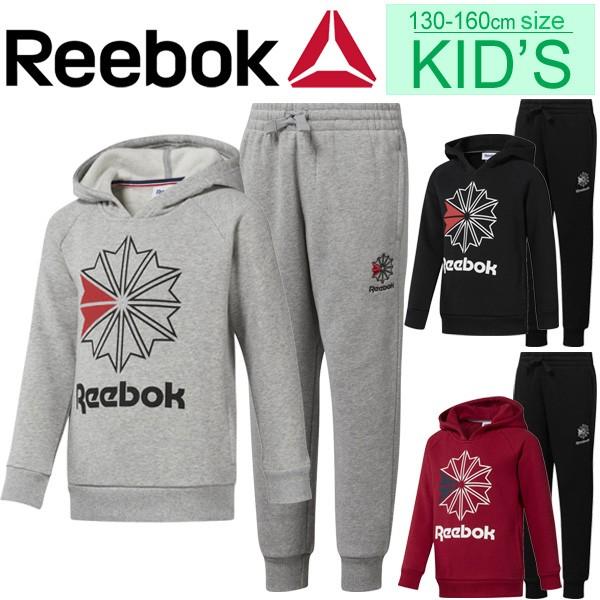 スウェット 上下セット ジュニア キッズ リーボック Reebok B クラシック フーディー パーカー パンツ 子供服 スエット トレーナー 上下組/EZM78-EZM74 APWORLD - 通販 - PayPayモール