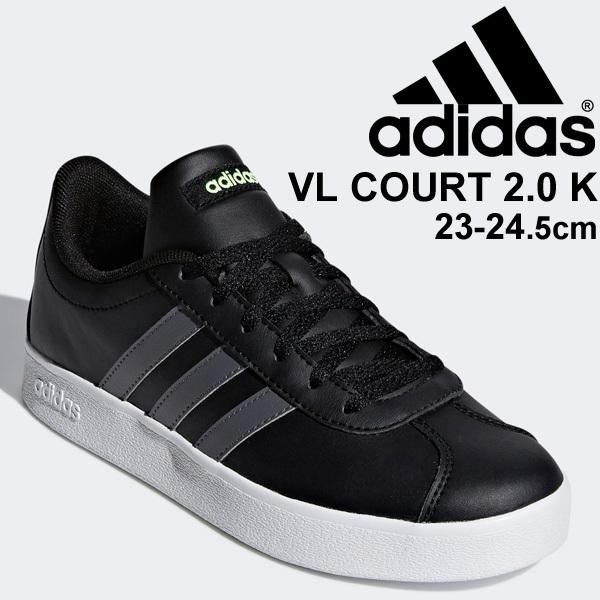 ジュニア スニーカー キッズシューズ 子供靴 ひも靴/アディダス adidas VL COURT 2.0 K /コートシューズ ローカット 男の子 女の子 VL-KIDS くつ/F36381 APWORLD - 通販 - PayPayモール