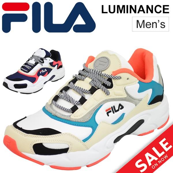ダッドスニーカー メンズ シューズ フィラ Fila Luminance ルミナンス ハイテクスニーカー 男性用 スポーティ カジュアル F5059 Apworld 通販 Paypayモール