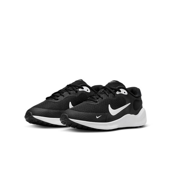 ナイキ ジュニア ランニングシューズ スポーツシューズ NIKE レボリューション 7 GS ひも靴 キッズ 子供靴 ジュニアスニーカー 20-25cm 子ども /FB7689-003
