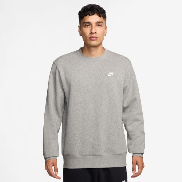 ナイキ スウェットシャツ 長袖 メンズ NIKE クラブ BB クルー L/S トップ 裏起毛 裏起毛フリース 秋冬 保温 スエット トレーナー スポーツウエア /FN3887-063