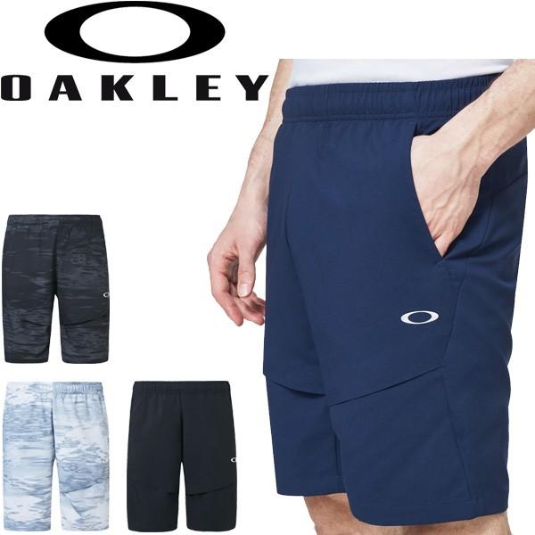 ハーフパンツ ウィンドブレーカー メンズ ショートパンツ オークリー OAKLEY Enhance Mobility Shorts/9インチ ウーブン  ショーツ スポーツウェア/FOA400171