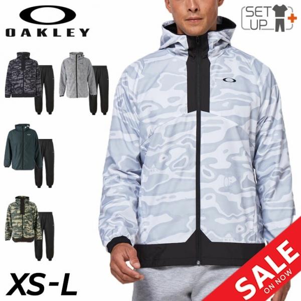OAKLEY ウィンドブレーカー 裏起毛 メンズ 上下セット OAKLEY ウィンドブレーカー 裏起毛 メンズ 上下セット