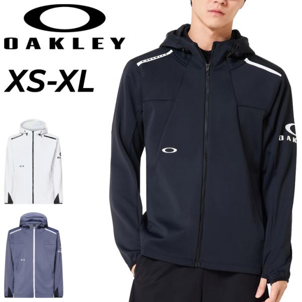 OAKLEY メンズオークリー男のジャケットサイズL OAKLEY（オークリー） トレーニングジャケット 長袖 メンズ ウィンド