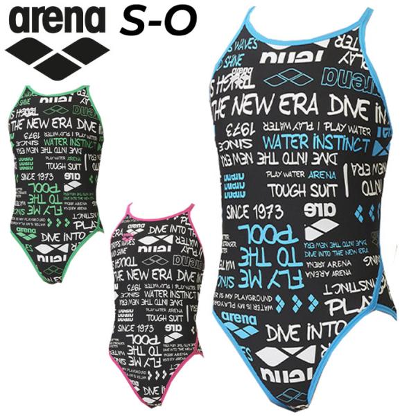 アリーナ 水着 練習用 レディース 水泳 競泳 arena TOUGHSUIT