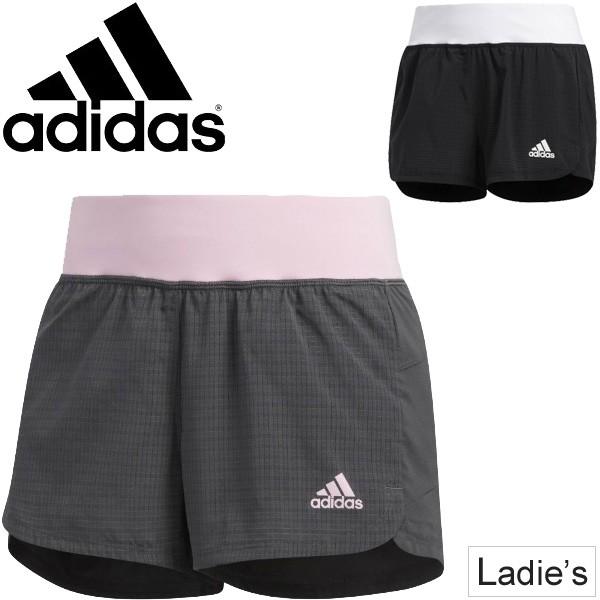adidas ショートパンツ インナースパッツ付 レディース