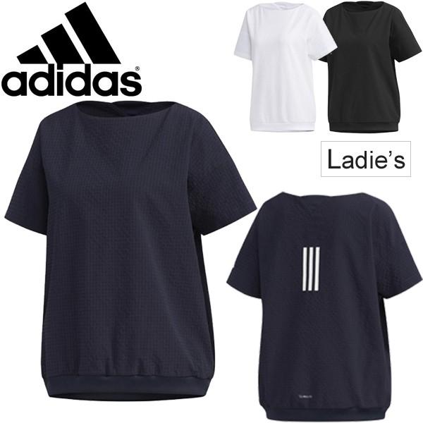 adidas Tシャツ 半袖 レディース アディダス シアサッカー T