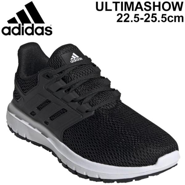 ランニングシューズ レディース スニーカー アディダス Adidas Ultimashow W スポーツシューズ ジョギング ローカット 黒 ブラック 靴 女性 Ldc90 くつ Fx3636 Apworld 通販 Paypayモール