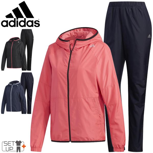 ウインドブレーカー 上下セット レディース アディダス Adidas W ウィンドフードジャケット ロングパンツ 上下組 裏トリコット 裏起毛 女性 Fyb78 Fyb79 Apworld 通販 Paypayモール