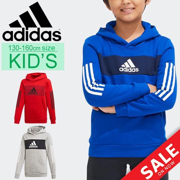 スウェット 長袖 パーカー キッズ 男の子 女の子 ジュニア 子ども 子供服 アディダス Adidas B Sport Id 裏起毛 スエット プルオーバー 130 160cm Fyk84 Apworld 通販 Paypayモール