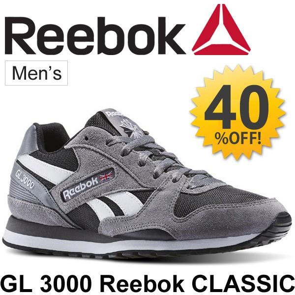 スニーカー メンズ リーボック GL 3000 Reebok CLASSIC ローカット レトロランニング スエード 天然皮革 男性用  スポーツカジュアル AR1100 正規品 /GL3000 APWORLD - 通販 - PayPayモール