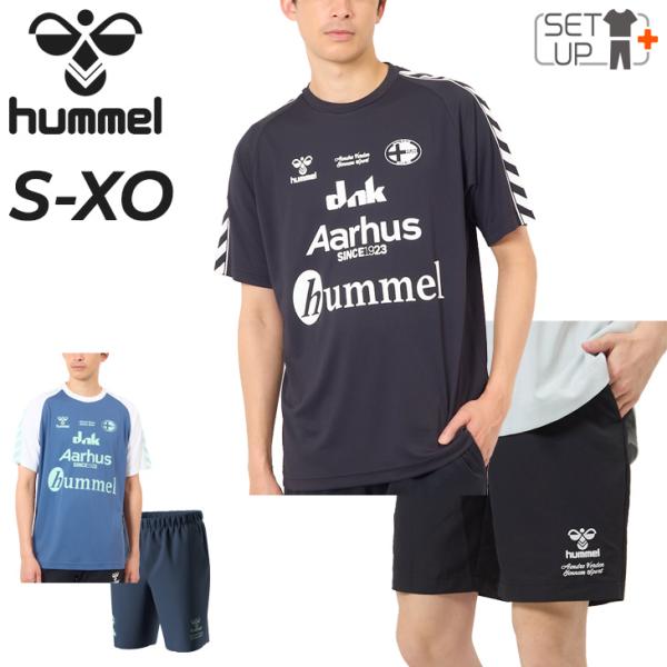 hummel ヒュンメル 半袖シャツ ショートパンツ メンズ 上下