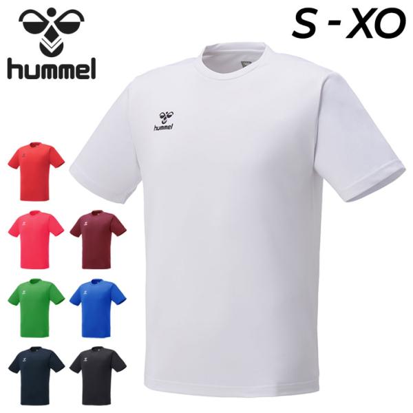 ヒュンメル 半袖 Tシャツ メンズ レディース  hummel ワンポイントTシャツ トレーニング ...