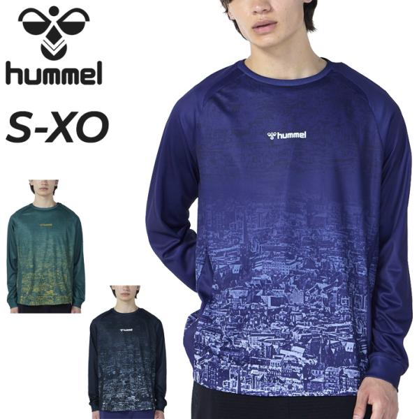 hummel ヒュンメル 長袖シャツ メンズ プラクティスシャツ