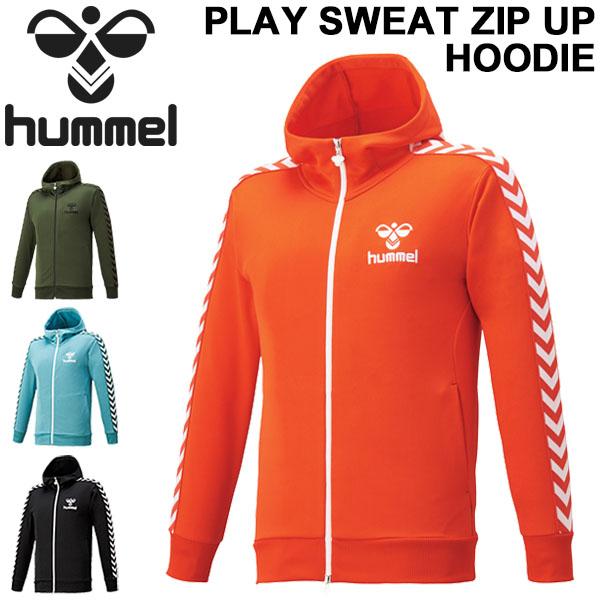 スウェット フルジップ パーカー メンズ ヒュンメル Hummel プレイ ジップアップ フーディー スポーツウェア サッカー フットサル 男性 裏毛 スエット Hap29 Apworld 通販 Paypayモール