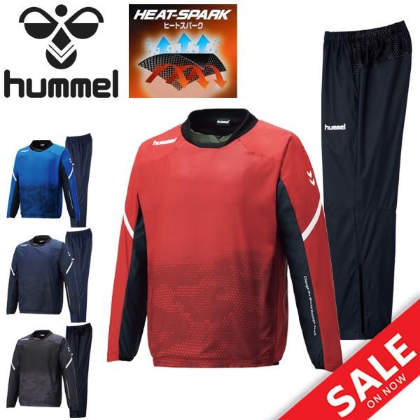 hummel ピステ 上下セット 裏地付き メンズ レディース hummel ピステ 上下セット 裏地付き メンズ レディース