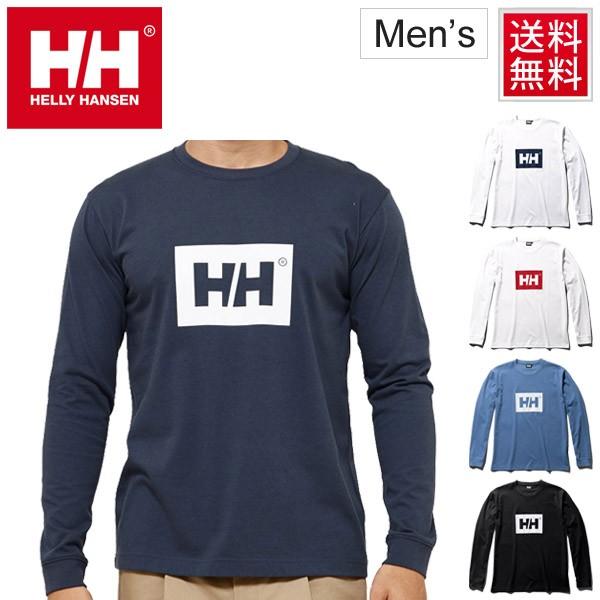 Tシャツ 長袖 メンズ ヘリーハンセン Helly Hansen ロングスリーブ ソリッドロゴティー 男性用 クルーネック 長袖シャツ アウトドア He He Apworld 通販 Yahoo ショッピング
