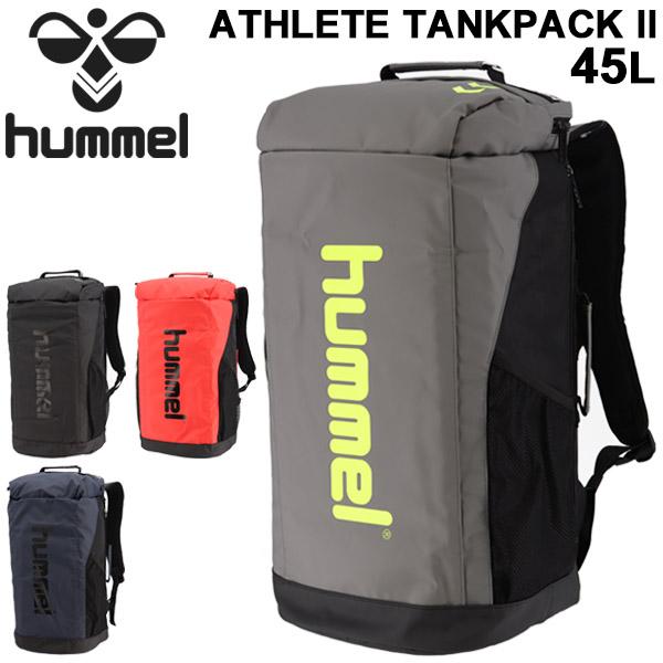 バックパック リュック バッグ メンズ レディース ヒュンメル hummel ATHLETE TANKPACK 2 スポーツバッグ 約45L 大容量  デイパック/HFB6129【ギフト不可】