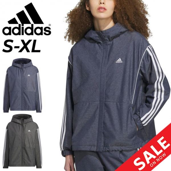 adidas アディダス ウィンドブレーカー レディース デニムライフ adidas アディダス ウィンドブレーカー レディース デニムライフ