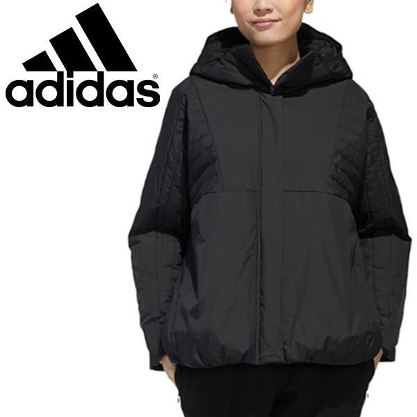 中綿ジャケット アウター パデッド コート レディース アディダス Adidas W Style ジャケット 防寒 スポーツ カジュアル 女性 黒 Int44 Gg33 0qpd Apworld 通販 Paypayモール