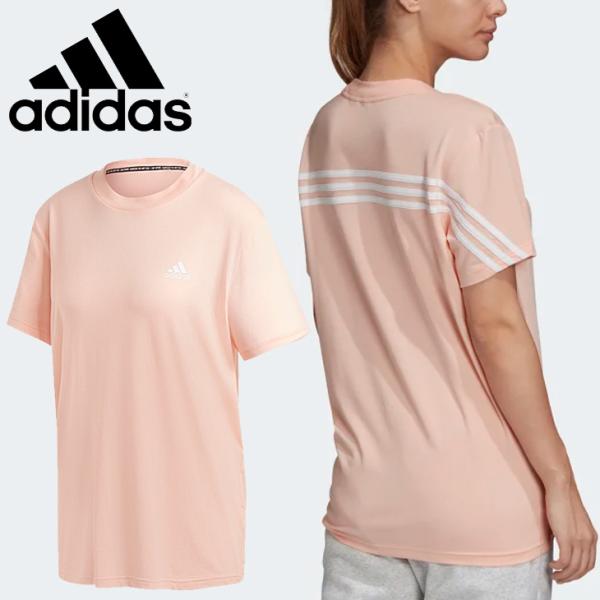 半袖 Tシャツ レディース アディダス Adidas マストハブ 3ストライプス S S Tee スポーツウェア クルーネック 女性 ブラック 黒 トレーニング Jib62 Gh3800 Apworld 通販 Paypayモール