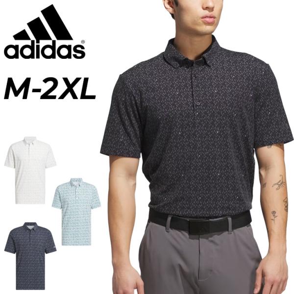 送料無料 新品 adidas GOLF アーガイル柄セーター ポロ 2XL WT adidas（アディダス） ポロシャツ 半袖 メンズ ゴルフウェア adidas