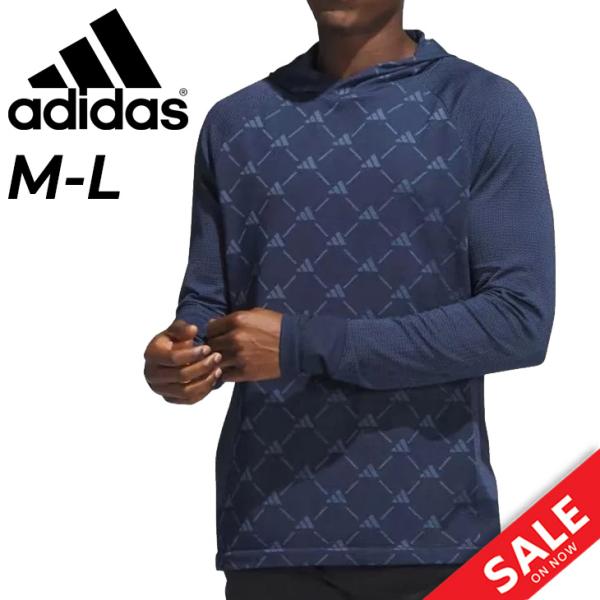 adidas（アディダス） パーカー 長袖 スウェット メンズ ゴルフウェア