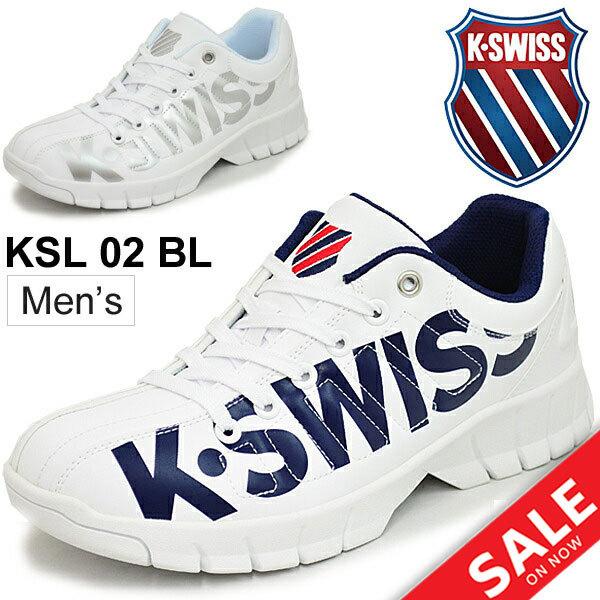 スニーカー メンズ シューズ ケースイス K Swiss Ksl02 Bl 厚底タイプ プラットホーム ビッグロゴ Ksl02bl Apworld 通販 Yahoo ショッピング