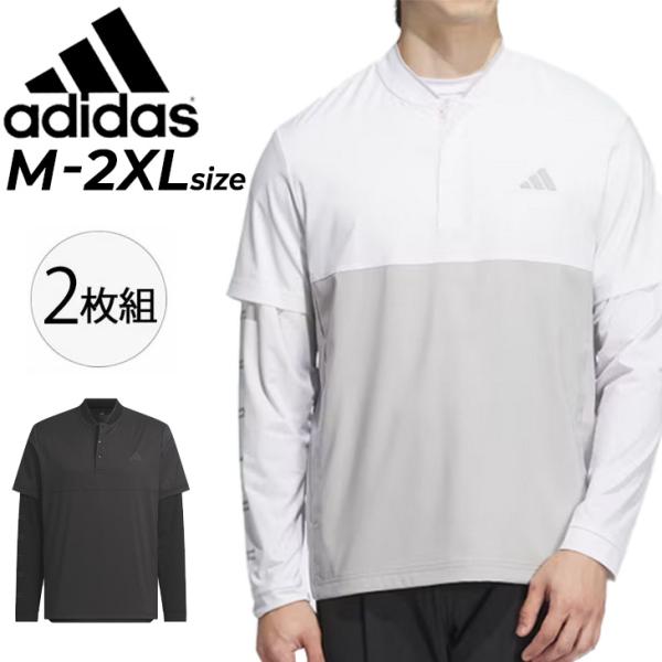アディダス　ゴルフ　ポロシャツセット adidas アディダス ポロシャツ 半袖 メンズ ゴルフウェア GOLF
