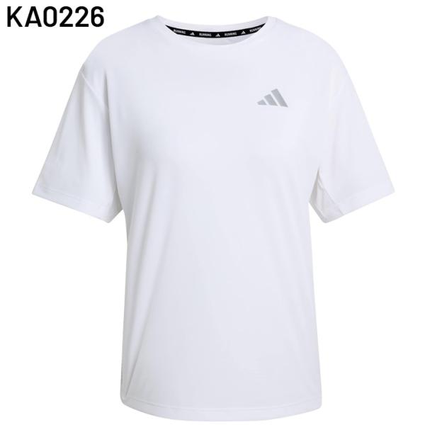 �A�f�B�_�X T�V���c ���� ���f�B�[�X adidas Run Ess Tee W �����j���O�E�F�A ���� �����V���c �W���M���O �}���\�� �g���[�j���O �t�B�b�g�l�X �W�� /LA749 ���i�摜2