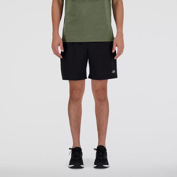 ニューバランス ランニングパンツ メンズ ショートパンツ NEWBALANCE Sport Essentials ショーツ7インチ(インナー無し) ジョギング マラソン 陸上 /MS41234-BK