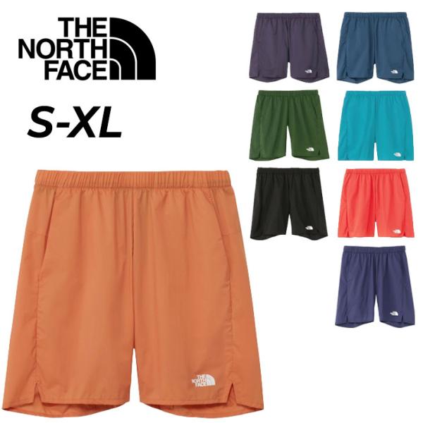新品 タグ付き スリクソンデサント ショートパンツ メンズ 3L オレンジ色 THE NORTH FACE メンズショート、ハーフパンツ（色：オレンジ系