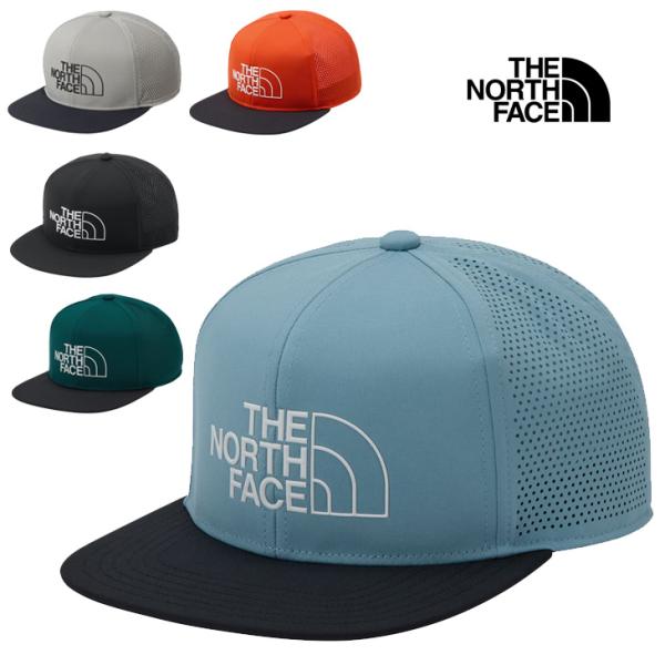 ザ・ノース・フェイス 帽子 メッシュキャップ メンズ レディース THE NORTH FACE テックロゴキャップ 軽量 速乾 フラットバイザー 6パネル 男女兼用 /NN42505