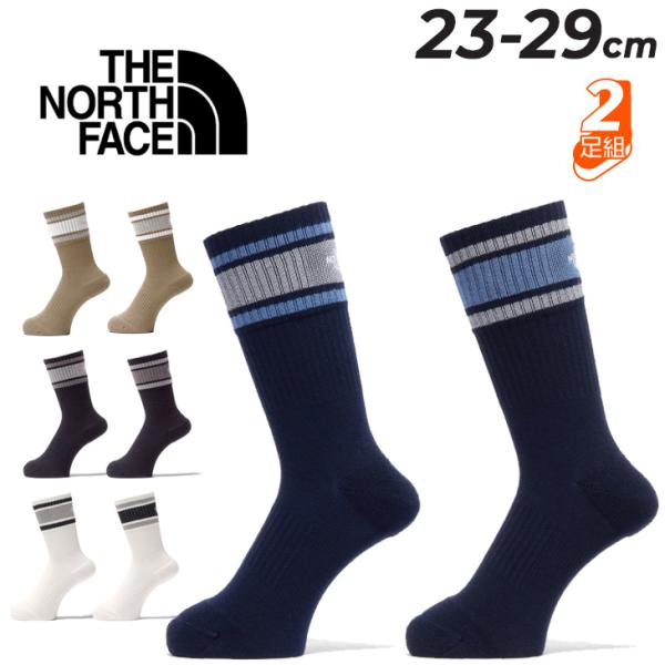 THE NORTH FACE（ザ ノースフェイス） 靴下 2足組 クルーソックス