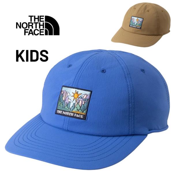 ザ・ノース・フェイス キッズ キャップ 子供 帽子 THE NORTH FACE ネイチャーウォークキャップ UVカット UPF50+ 日よけ 紫外線対策 ソフトシェル /NNJ42602