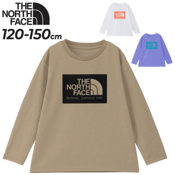 ノースフェイス キッズ 長袖 Tシャツ THE NORTH FACE TNFバグフリー グラフィック...