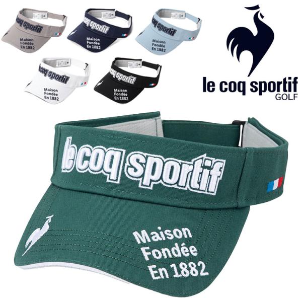 LE COQ SPORTIF ゴルフ用ポロシャツ4枚セット ＆サンバイザー le coq sportif ルコック ゴルフ サンバイザー メンズ 帽子 GOLF