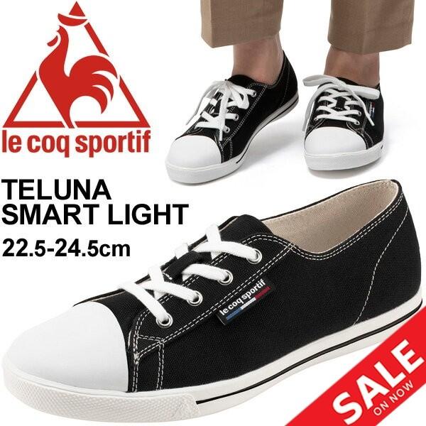 スニーカー レディース シューズ ルコック Le Coq Sportif テルナ スマートライト ローカット 薄底 細身 女性 靴 Ql3pjc05bk Apworld 通販 Paypayモール