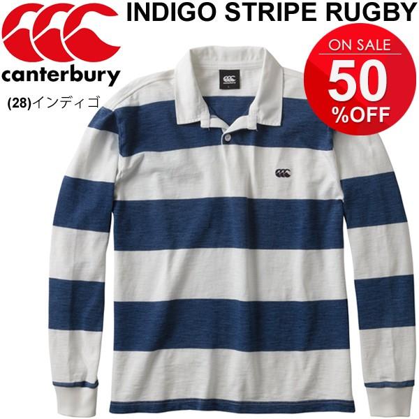 長袖ラガーシャツ メンズ/カンタベリー canterbury/4インチ
